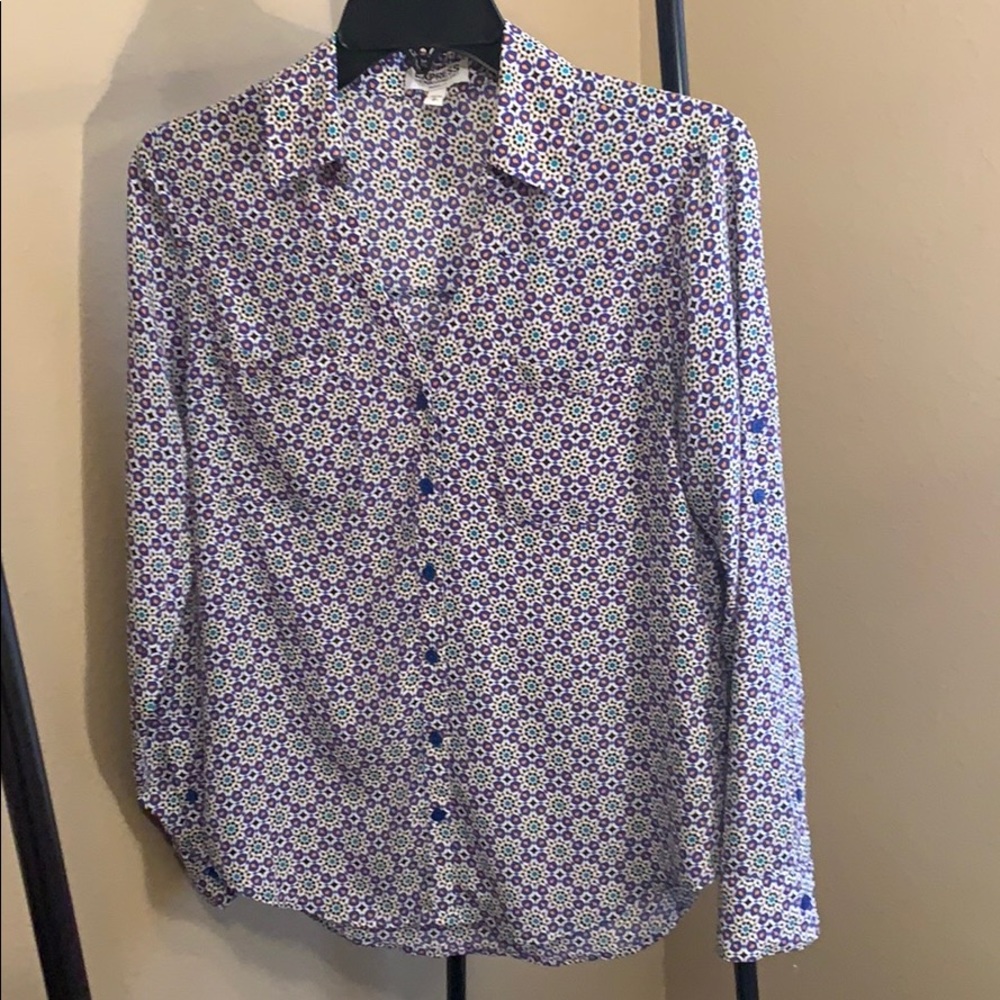 70’s inspired long sleeve top